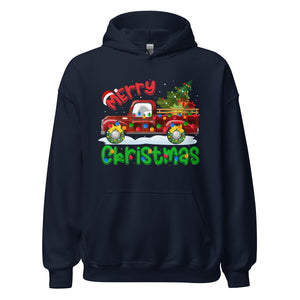 Merry Christmas Truck Hoodie - Festliche Weihnachtsfahrt in Stil