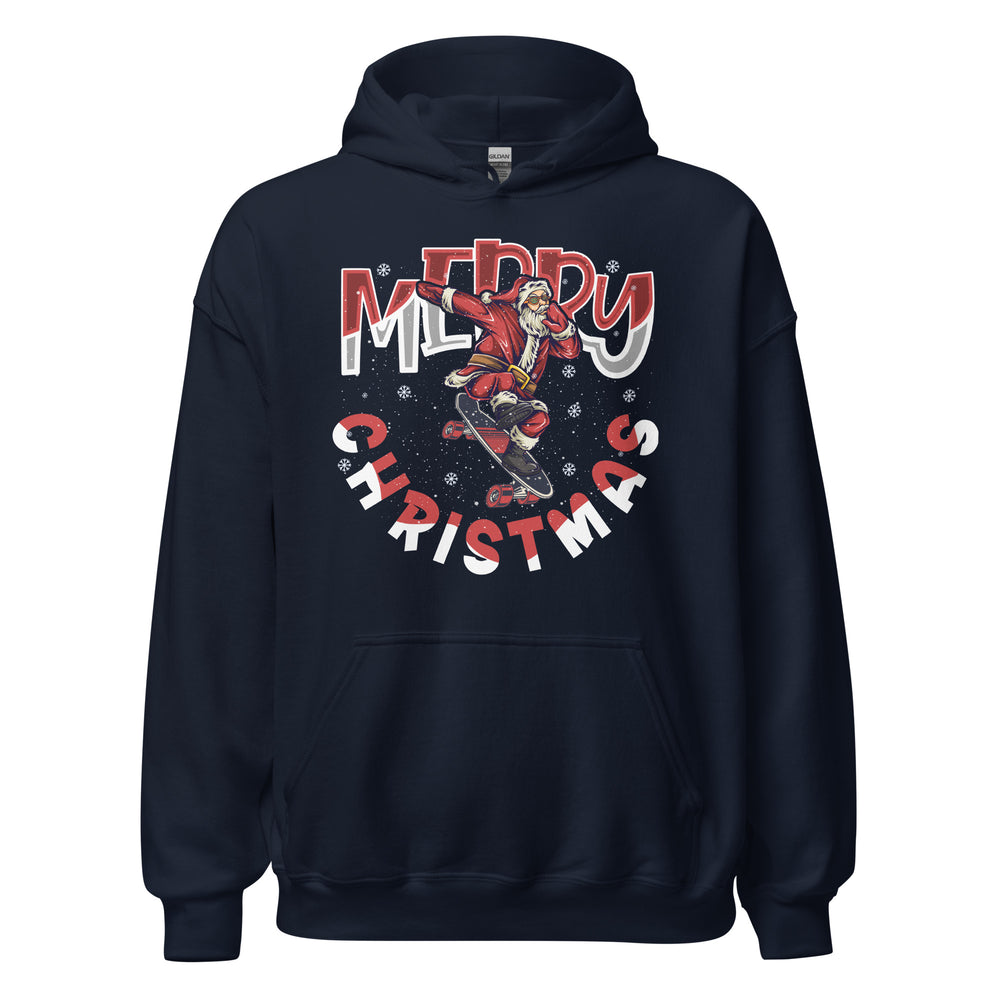 Merry Christmas Skater Hoodie: Einzigartiger Style für festliche Tage