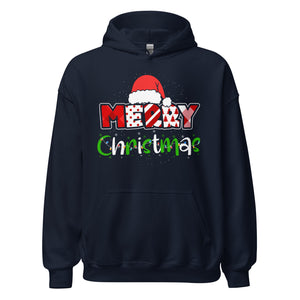 Merry Christmas Slogan Hoodie – Festliche Eleganz für die Winterzeit