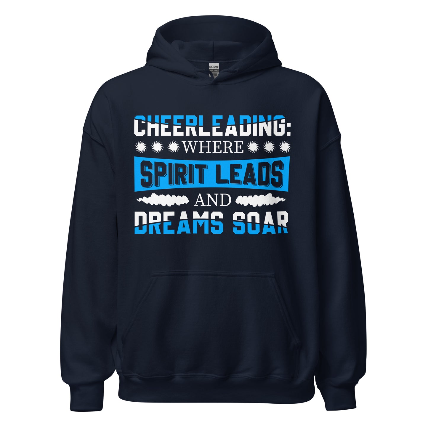 Spirituelles Cheerleading: Hoodie mit inspirierendem Spruch!