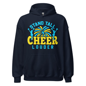 Hoodie mit Statement: Stand Tall! CHEER Louder! Inspiriere mit Stil.