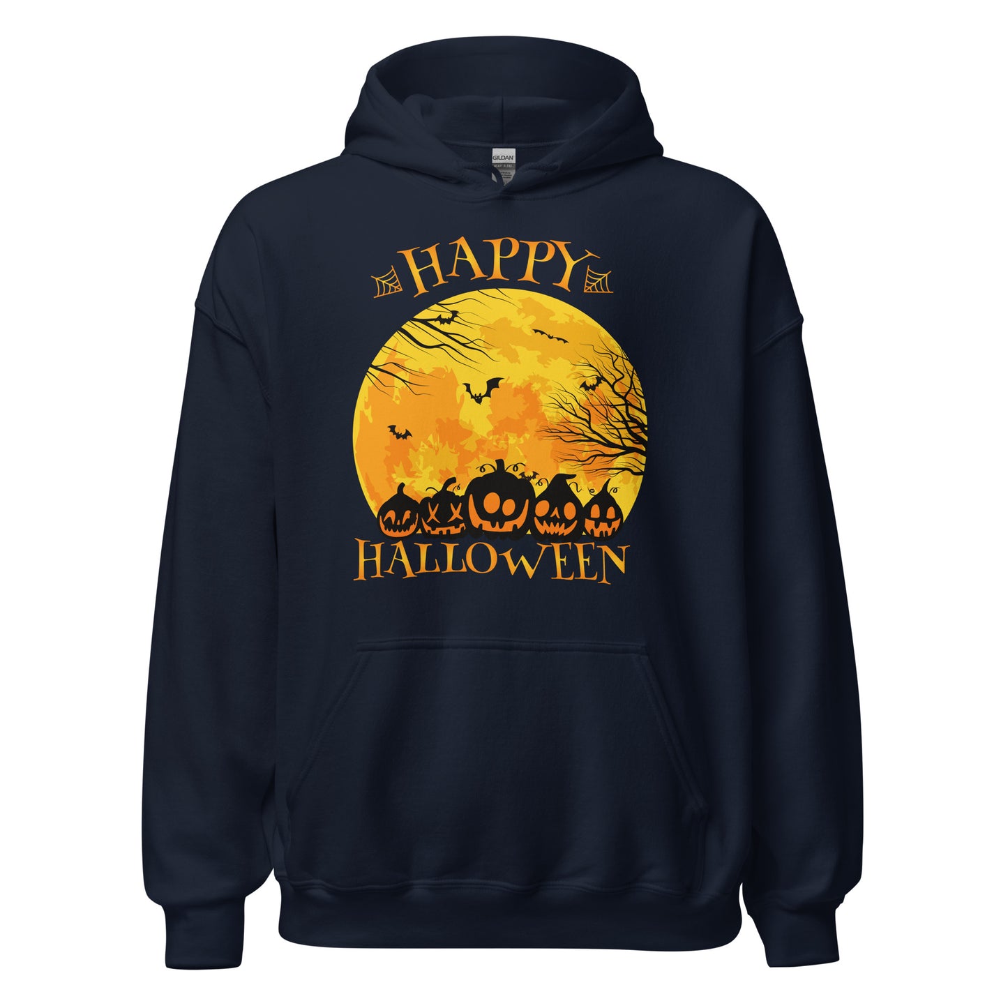 Halloween Hoodie: Happy Halloween - Lustiges Design für gruseligen Spaß