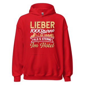 Lieber 1000 Sterne Hoodie | Outdoor-Kapuzenpullover für Naturliebhaber