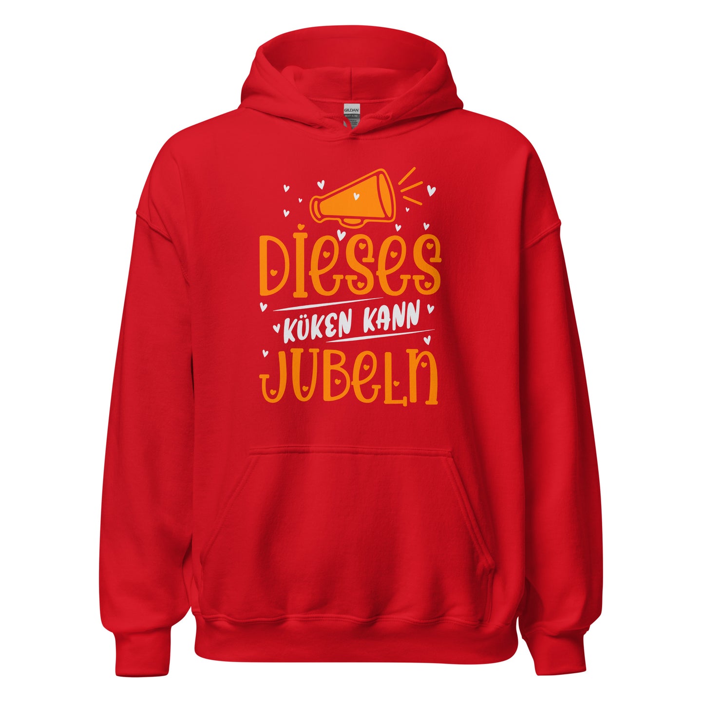 Dieses Küken kann Jubeln Hoodie - Trendiger Kapuzenpullover für Cheerleader
