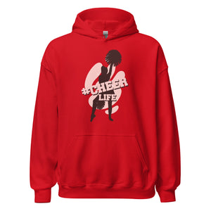 CHEER Life Hoodie - Stylischer Kapuzenpullover für Cheerleading-Fans