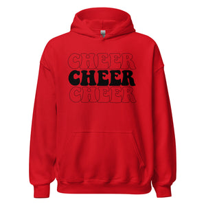 Cheer Cheer Cheer! Hoodie - Stylischer Kapuzenpullover für Cheerleader