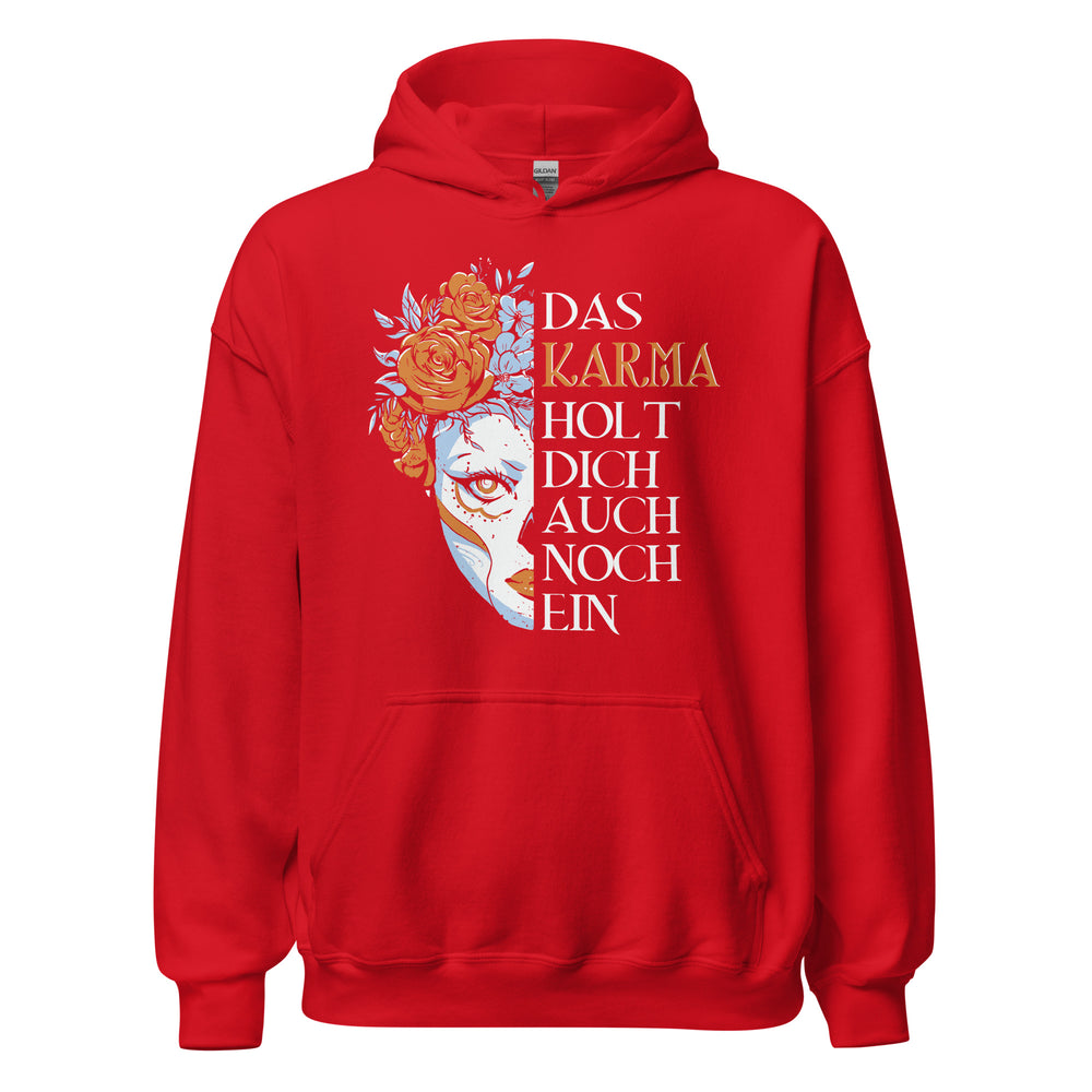 Das Karma holt dich ein!" - Trendiger Kapuzenpullover