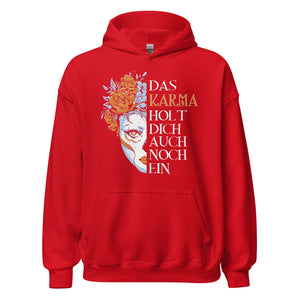 Das Karma holt dich ein!" - Trendiger Kapuzenpullover