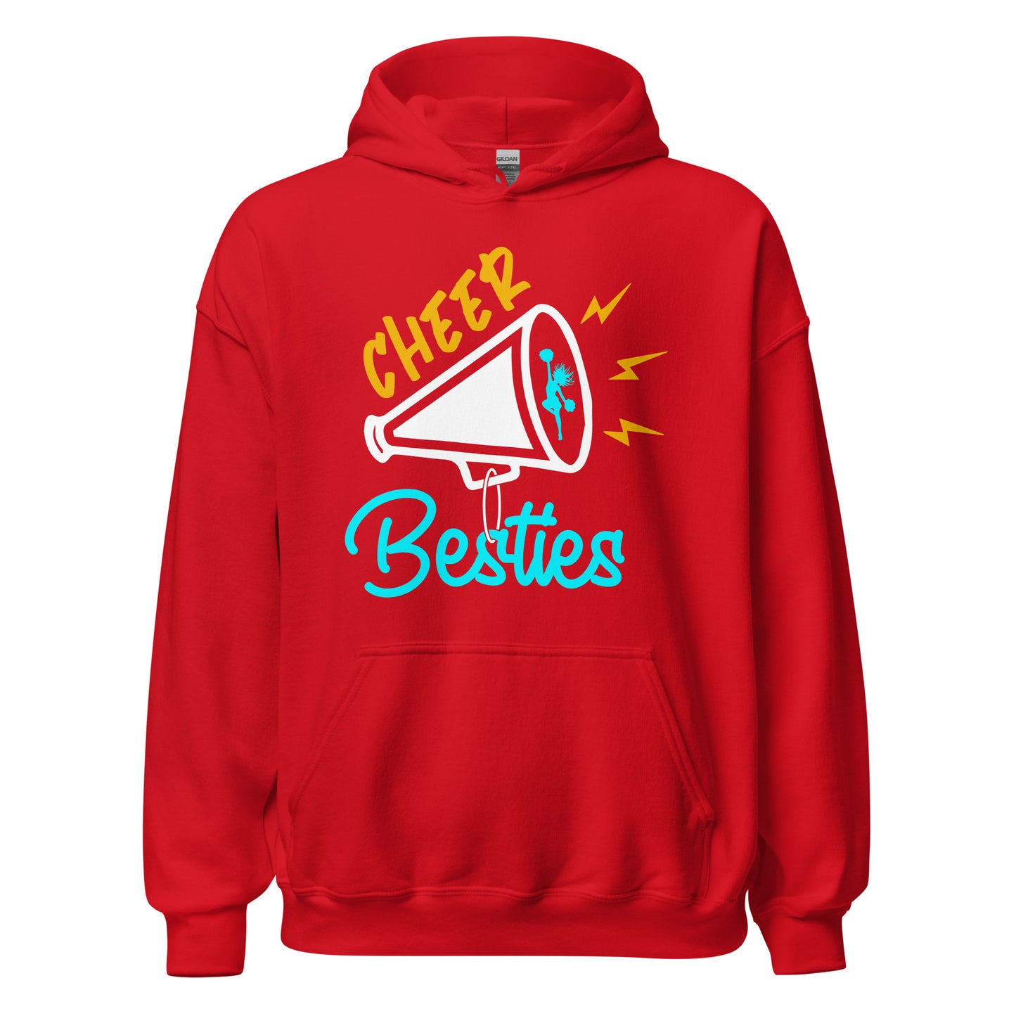 Cheer Besties: Hoodie für die besten Freunde im Cheerleading!