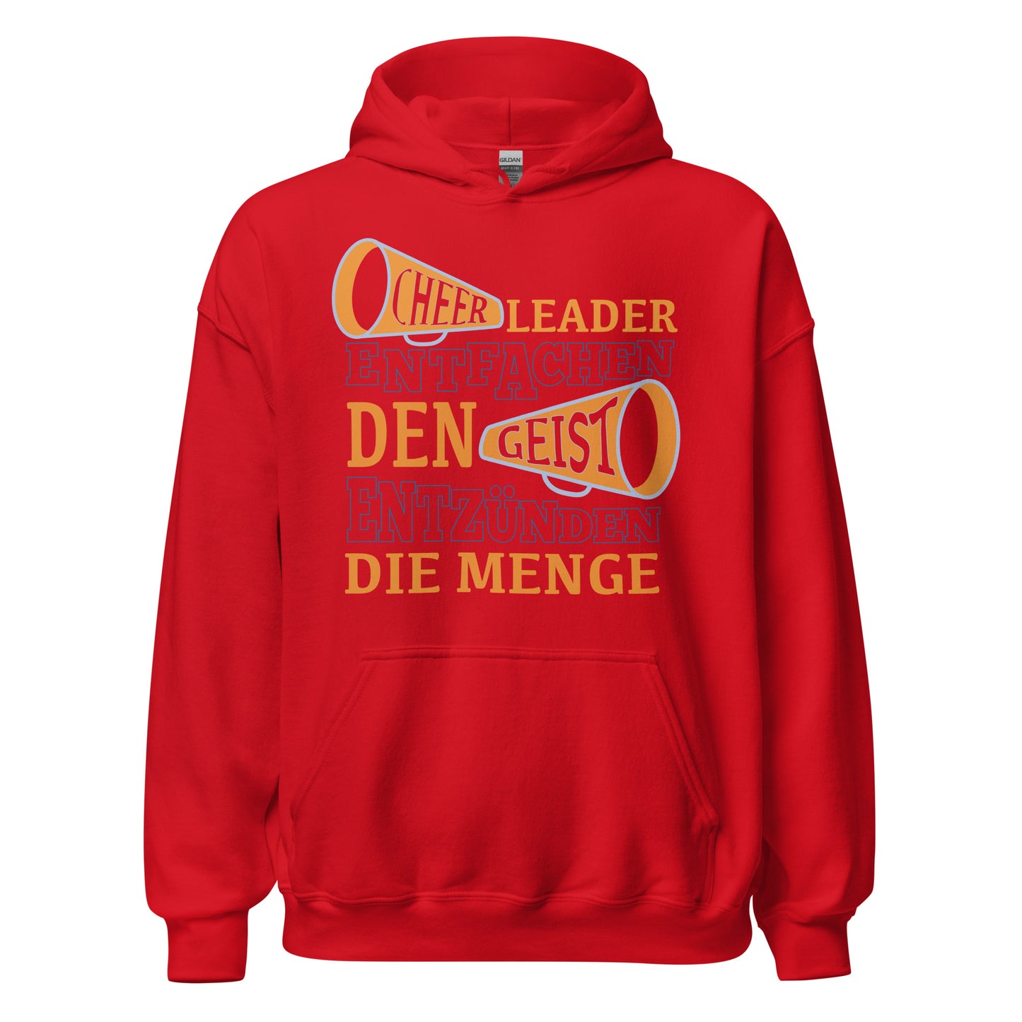 Cheerleader Power: Hoodie mit inspirierendem Spruch für Style und Spirit!
