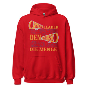 Cheerleader Power: Hoodie mit inspirierendem Spruch für Style und Spirit!