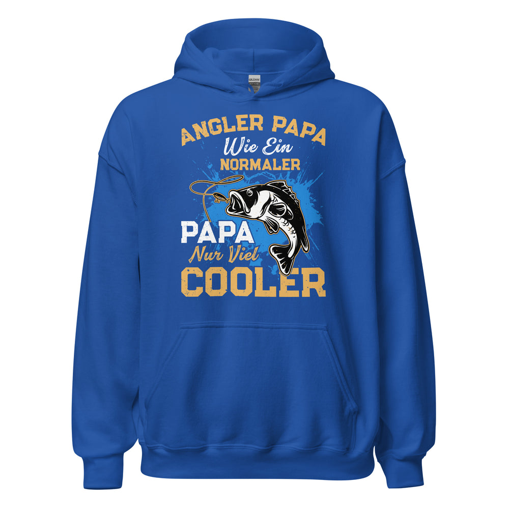 Cooler Hoodie - "Angler Papa, cooler als normaler Papa" - Jetzt bestellen!