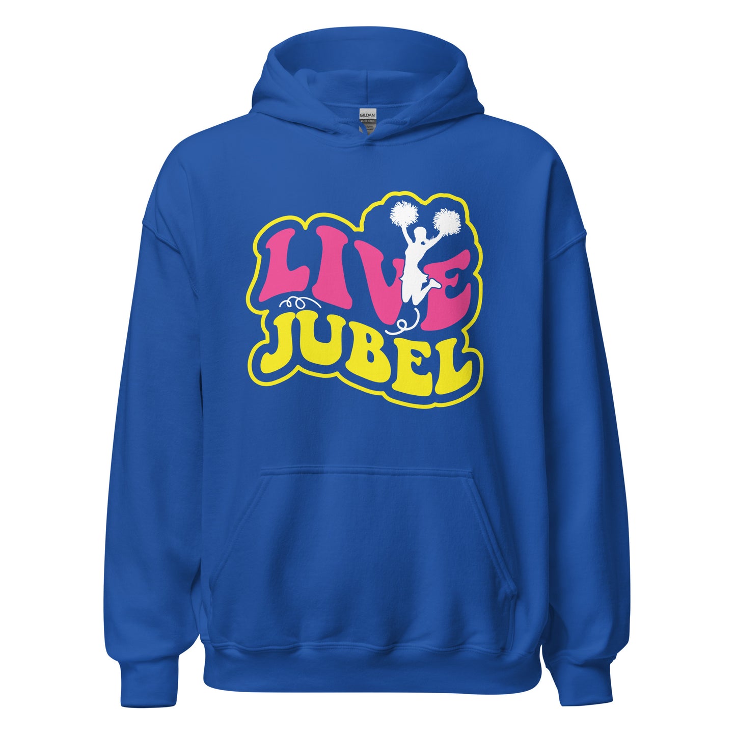 Live Jubel Cheer! Hoodie - Stilvoller Kapuzenpullover für Jubelnde