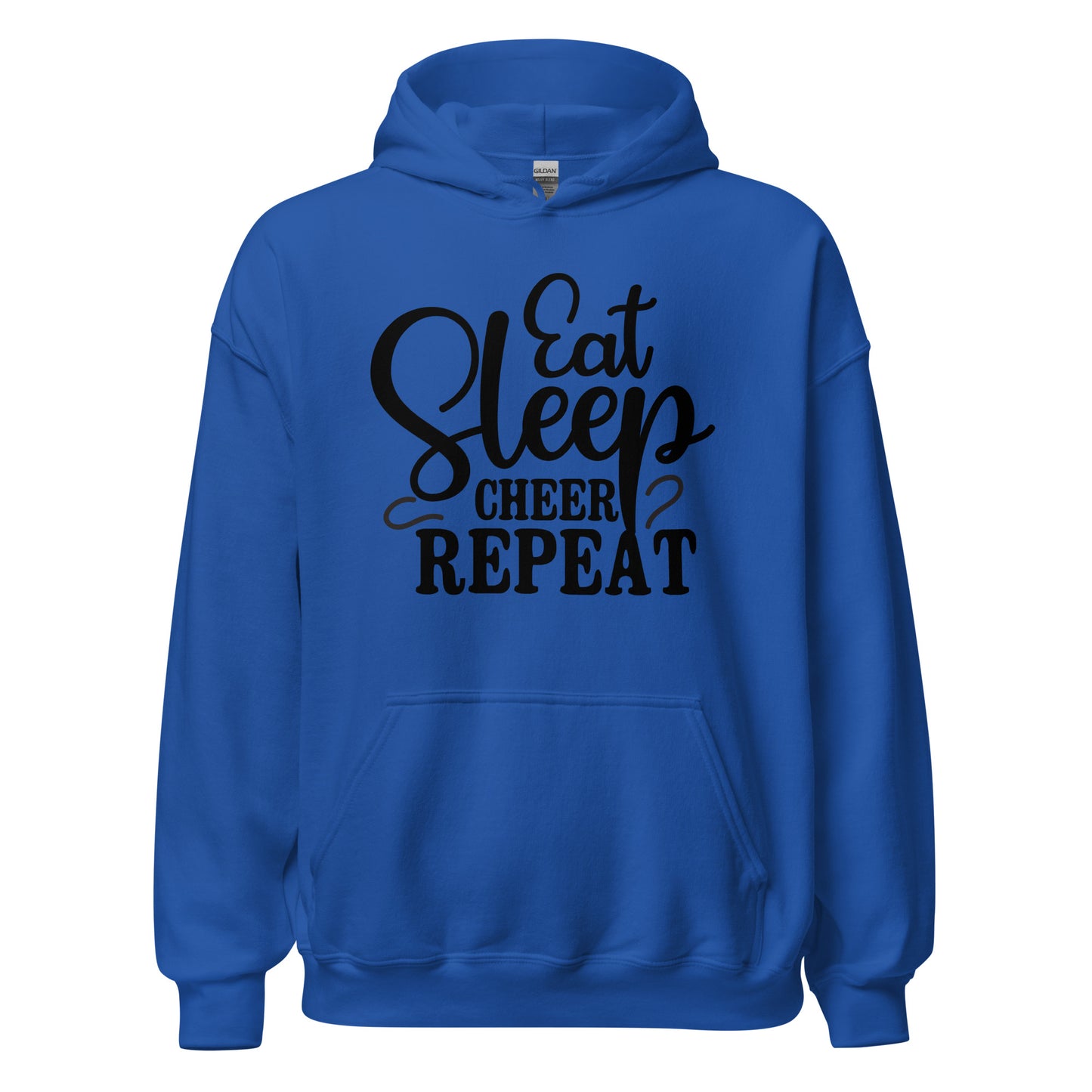 Eat Sleep Cheer Repeat Hoodie - Cooler Kapuzenpullover für Cheerleader