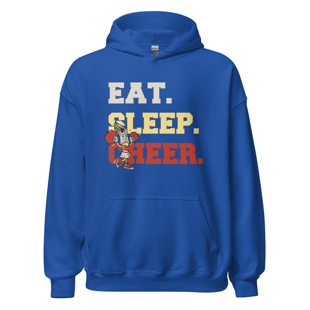 Eat Sleep CHEER Hoodie - Immer Cheerleading Kapuzenpullover