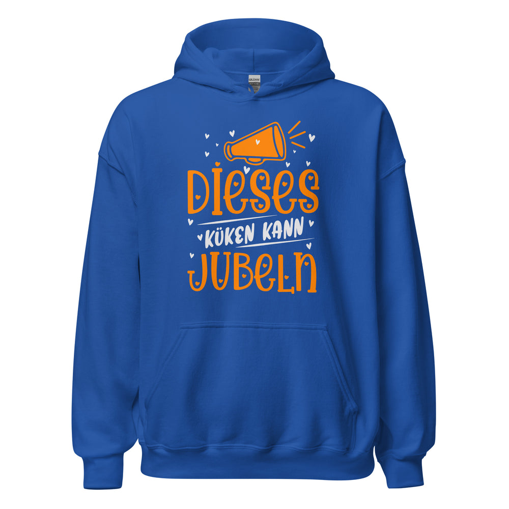 Dieses Küken kann Jubeln Hoodie - Trendiger Kapuzenpullover für Cheerleader