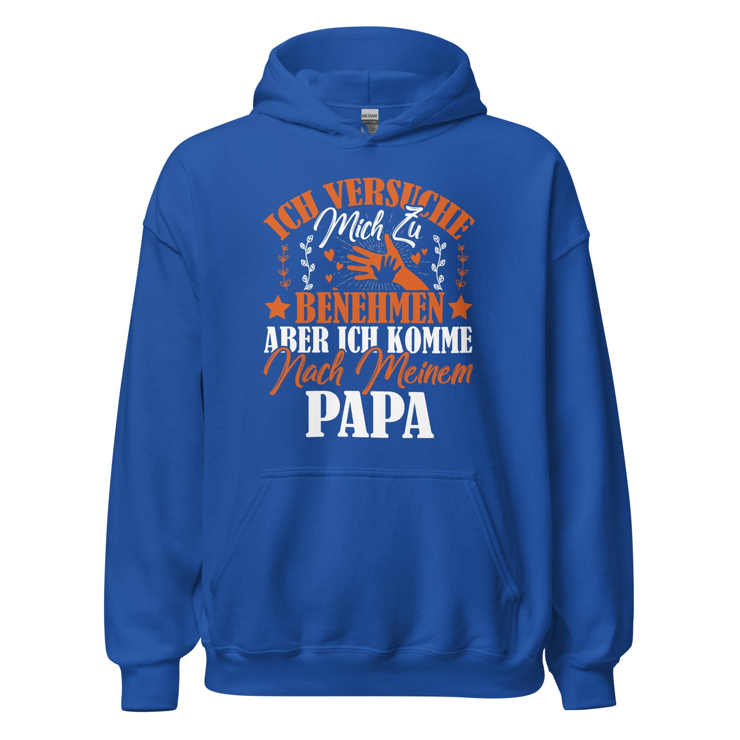 Nach meinem Papa Hoodie | Versuch des Benehmens Kapuzenpullover