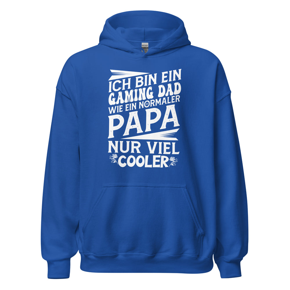 Hochwertiger Gaming Papa Hoodie - Cooler als ein normaler Papa