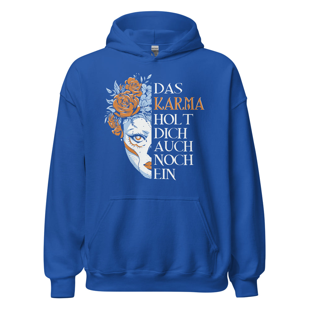 Das Karma holt dich ein!" - Trendiger Kapuzenpullover