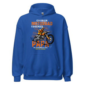 Motocross Papa Hoodie - Cooler Spruch für coole Väter!