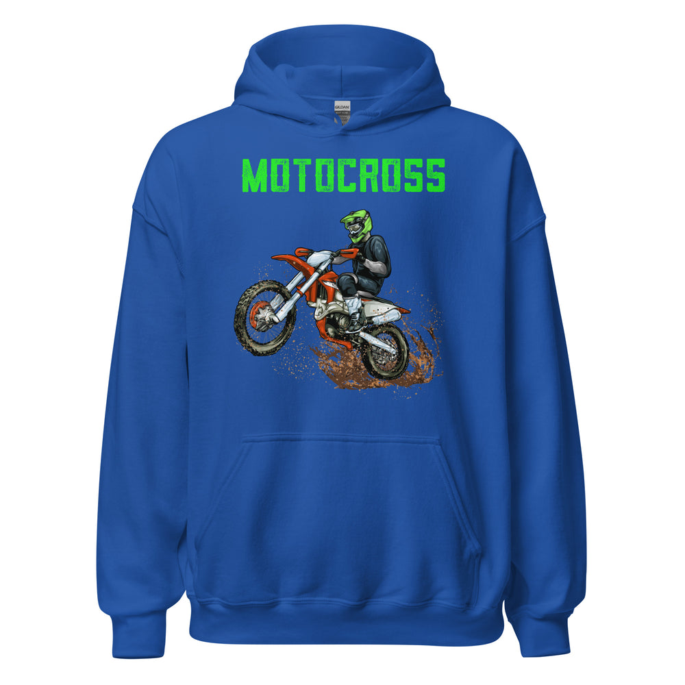 Motocross Hoodie - Logo Style für Offroad-Enthusiasten