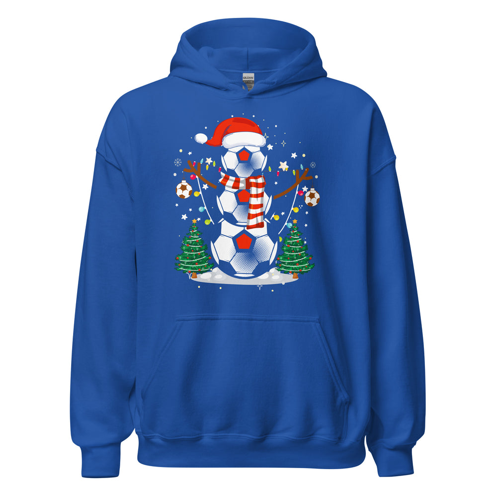Christmas Football Hoodie - Weihnachten Fussball Kapuzenpullover