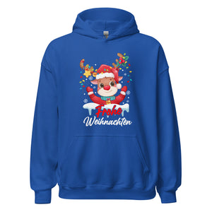 Frohe Weihnachten Hoodie - Fun Süß Kinder Kapuzenpullover