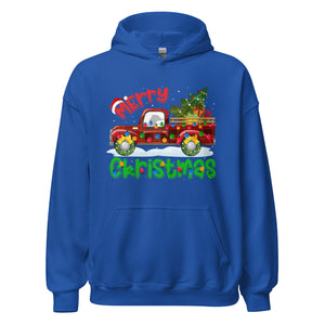 Merry Christmas Truck Hoodie - Festliche Weihnachtsfahrt in Stil