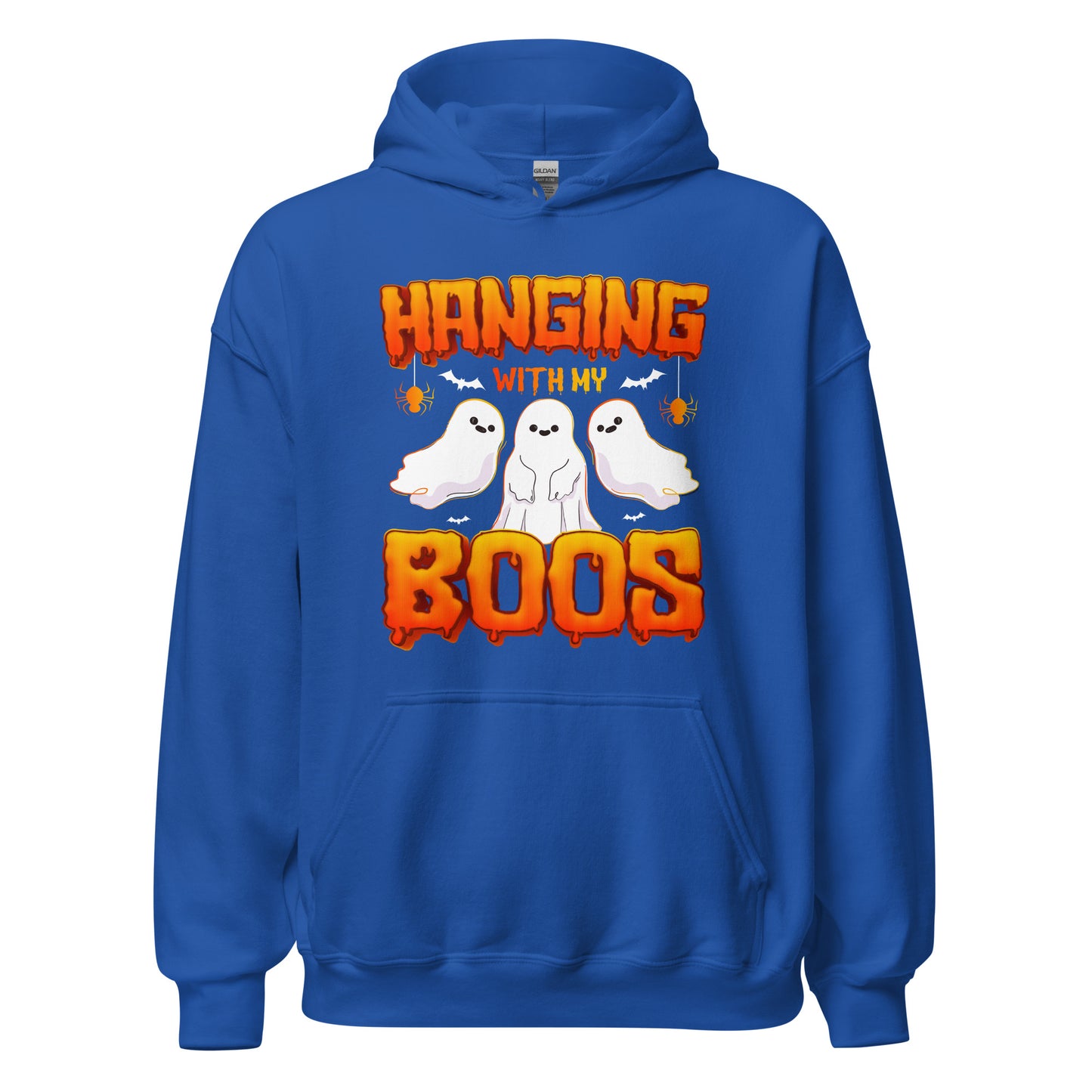 Halloween Hoodie: Hanging with my BOOS - Gespenstischer Kapuzenpullover für unheimlichen Spaß
