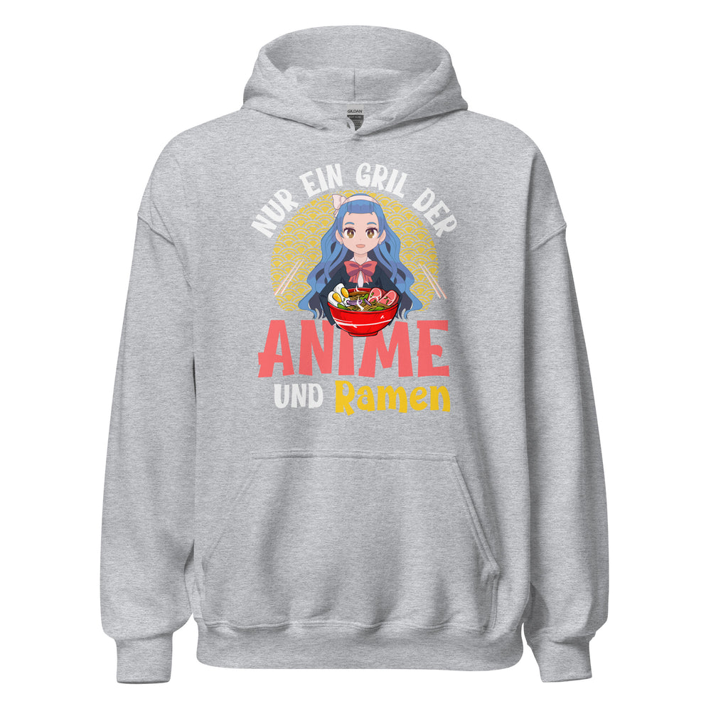 Anime und Ramen! Hoodie | Stylischer Kapuzenpullover für Anime-Liebhaber