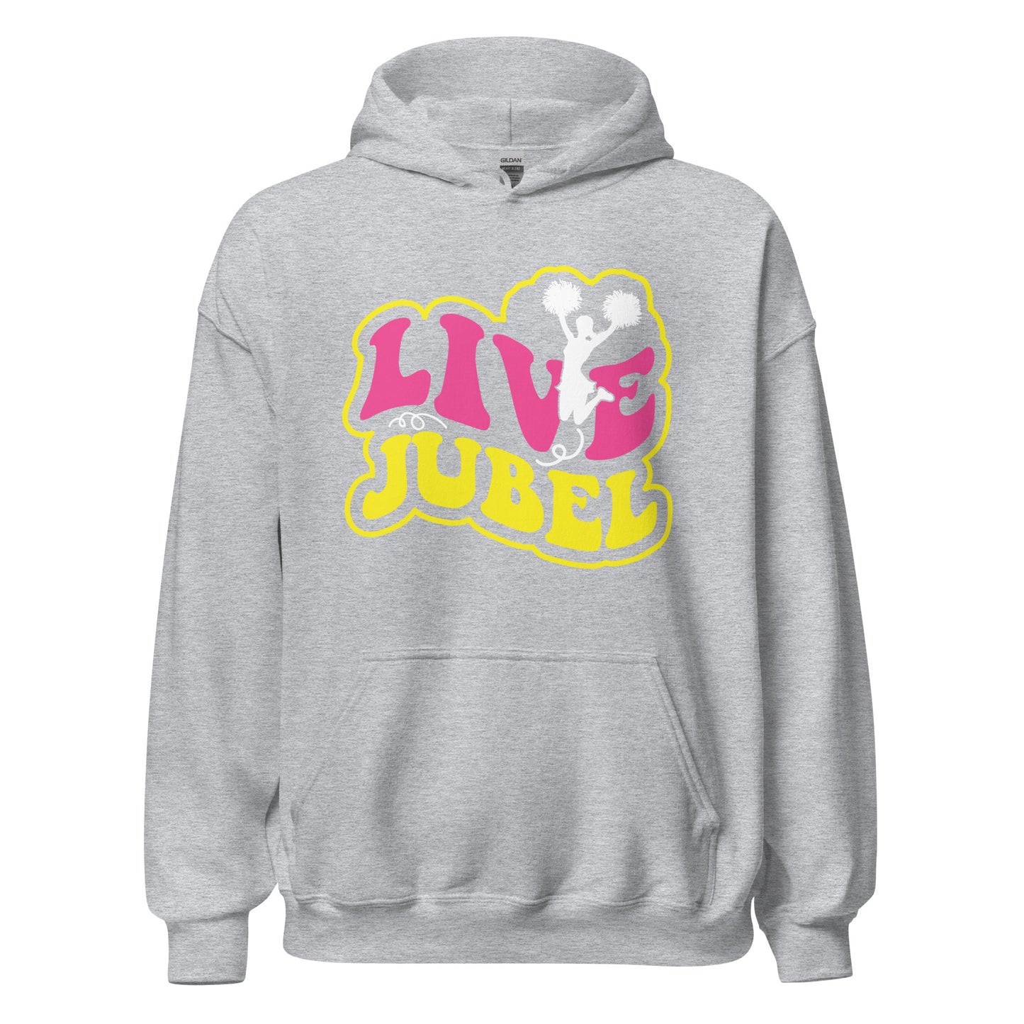 Live Jubel Cheer! Hoodie - Stilvoller Kapuzenpullover für Jubelnde