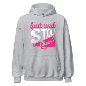 Laut und Stolz! Cheer! Hoodie - Trendiger Kapuzenpullover für laute Begeisterung
