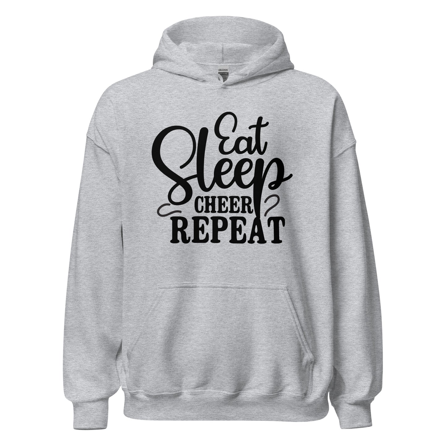 Eat Sleep Cheer Repeat Hoodie - Cooler Kapuzenpullover für Cheerleader