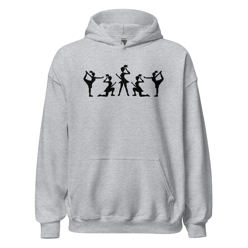 Cheerleading Multi Logo Hoodie - Stylischer Kapuzenpullover für Cheerleader