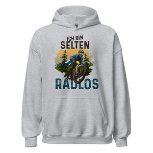 Ich bin selten RADLOS, Motocross Hoodie - Zeige deine Leidenschaft