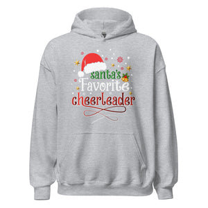 Santas Favorite Cheerleader: Weihnachtsfreude im Hoodie!