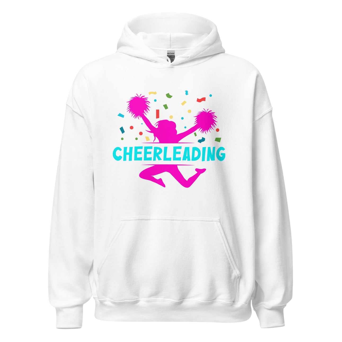 Cheerleading Pomms Hoodie - Stylischer Kapuzenpullover für Cheer-Fans