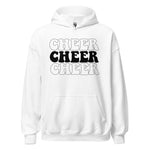 Cheer Cheer Cheer! Hoodie - Stylischer Kapuzenpullover für Cheerleader