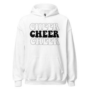 Cheer Cheer Cheer! Hoodie - Stylischer Kapuzenpullover für Cheerleader