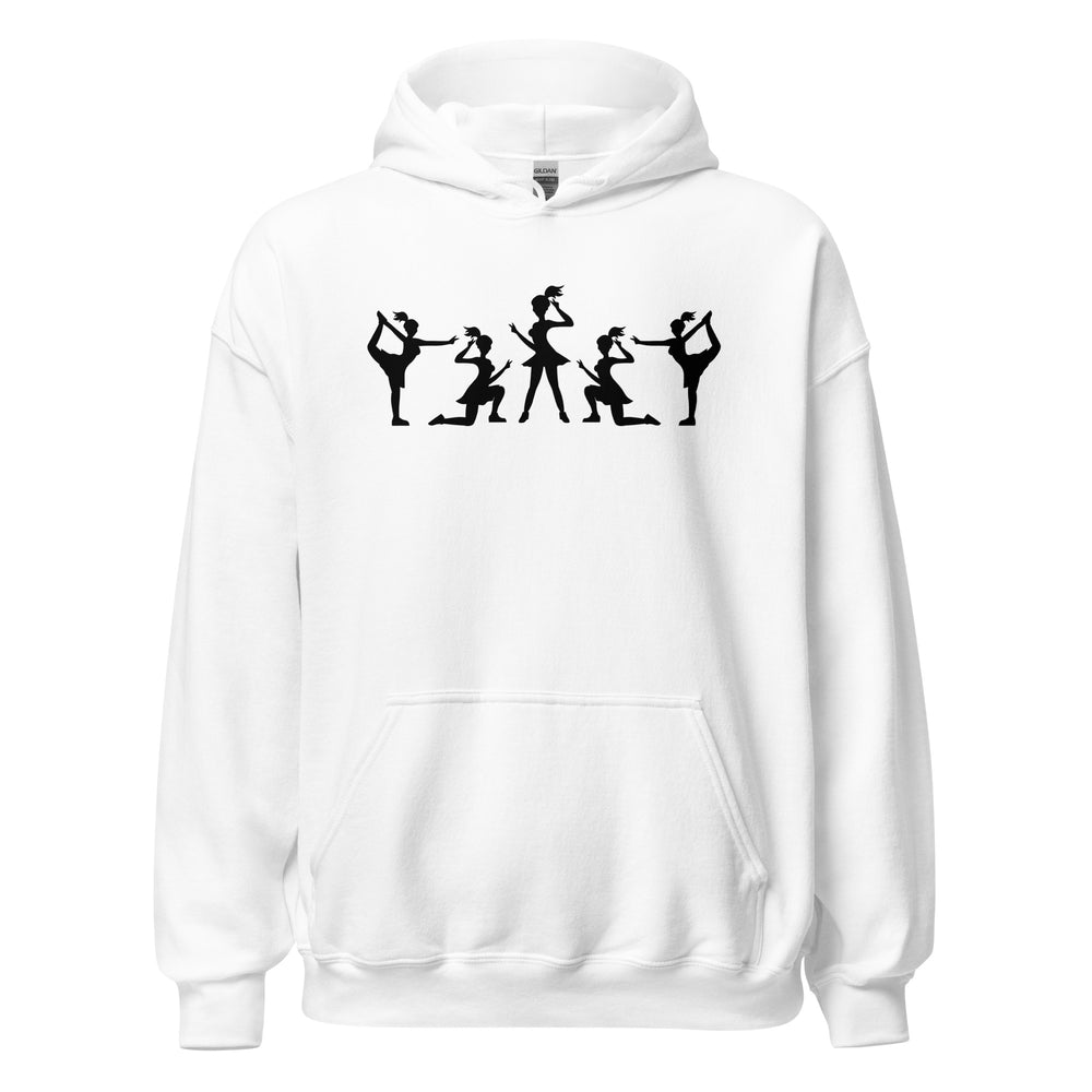 Cheerleading Multi Logo Hoodie - Stylischer Kapuzenpullover für Cheerleader