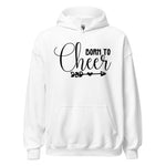 Born to Cheer Hoodie - Stylischer Kapuzenpullover für Cheerleader