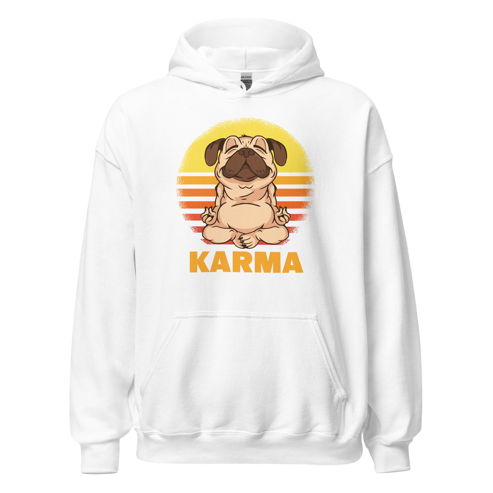 Karma Mops Hoodie | Stilvoll und karmisch inspiriert