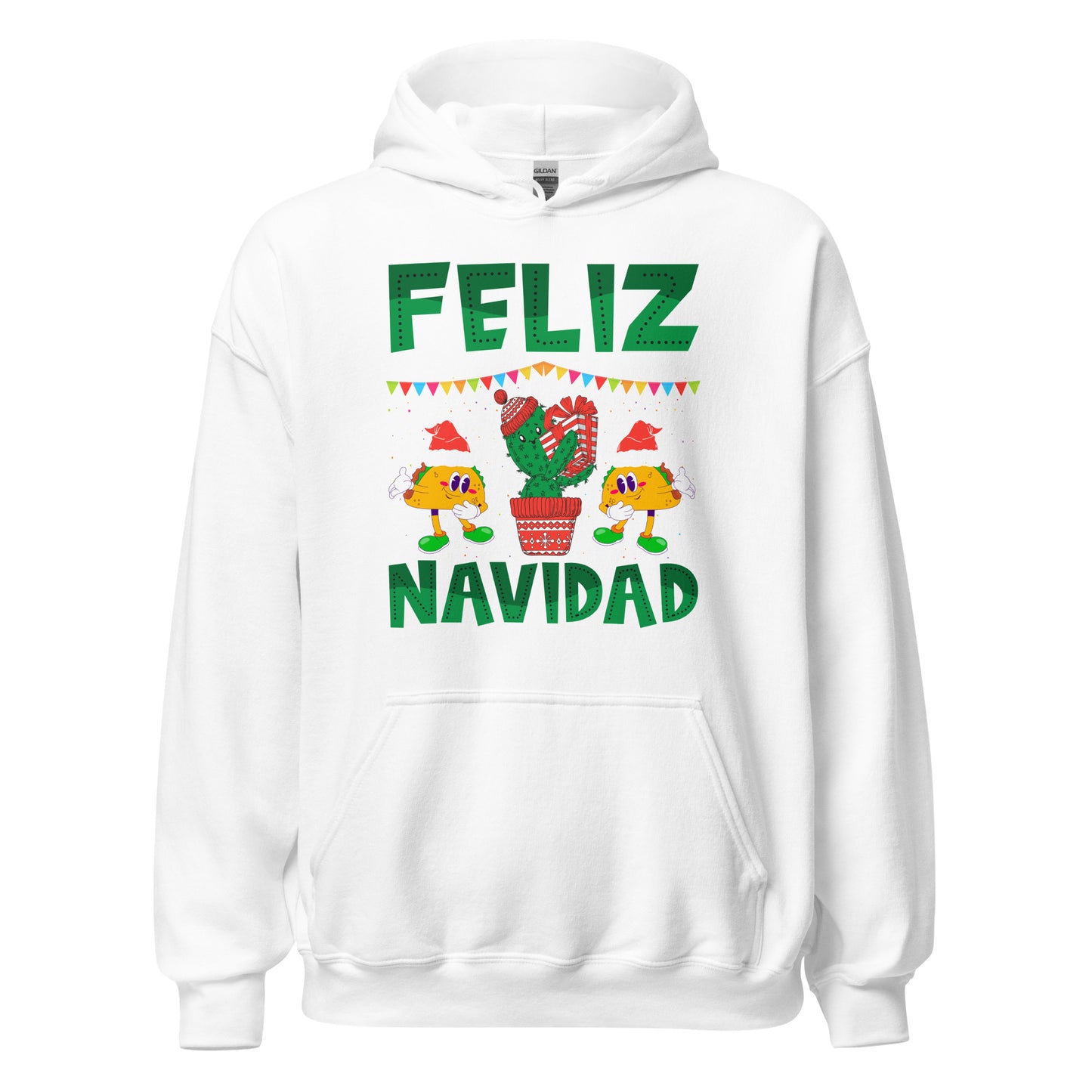 Feliz Navidad Hoodie - Merry Christmas Kapuzenpullover