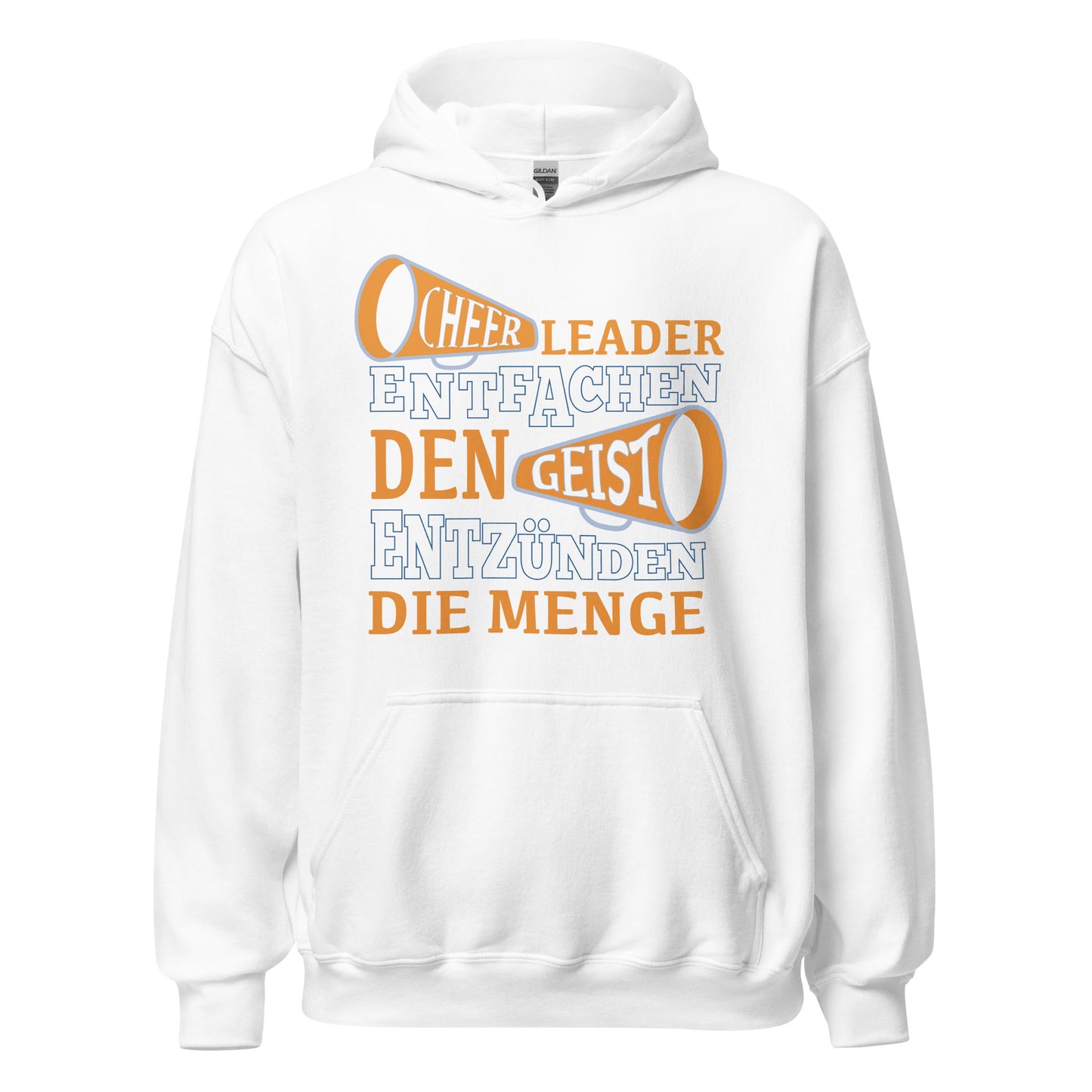 Cheerleader Power: Hoodie mit inspirierendem Spruch für Style und Spirit!