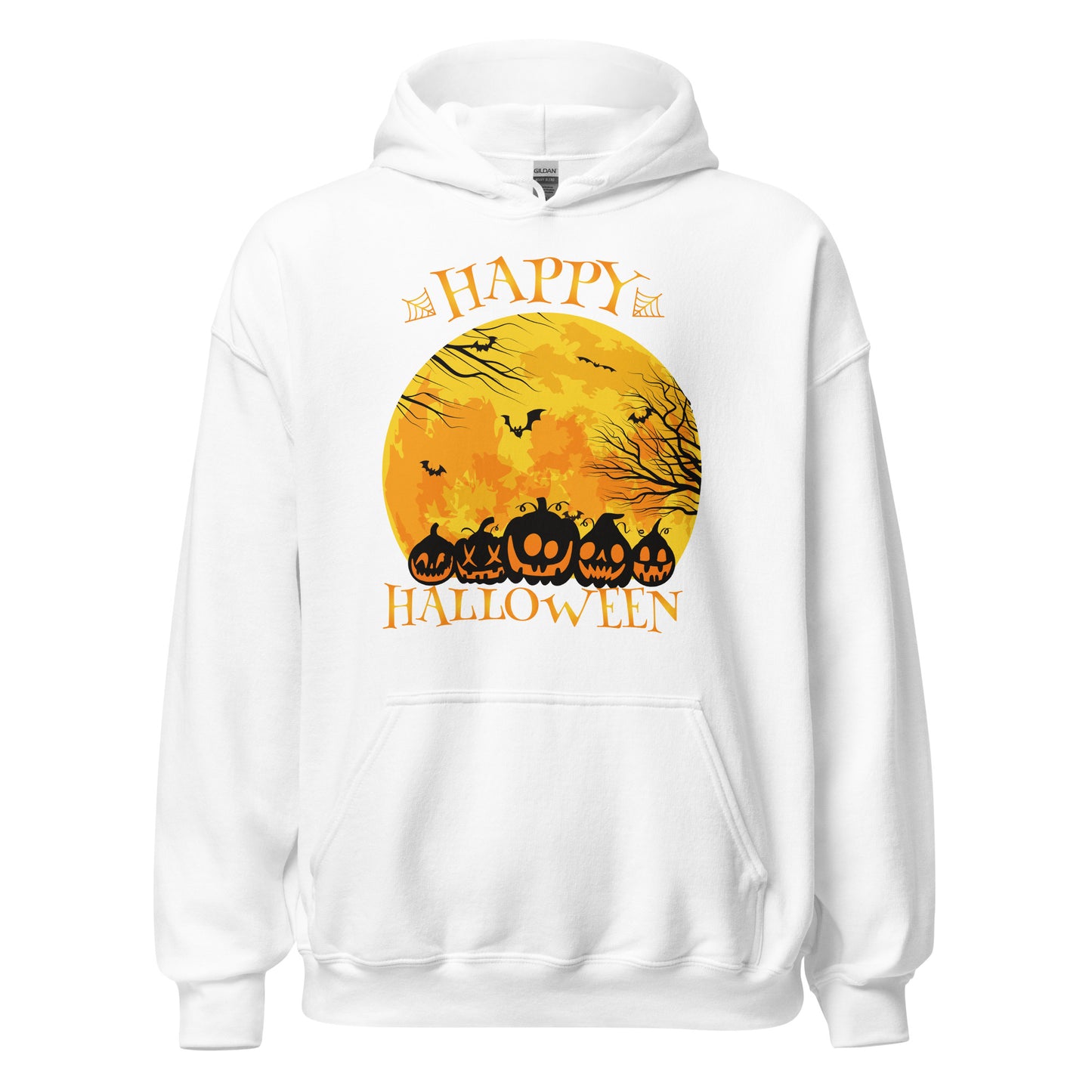 Halloween Hoodie: Happy Halloween - Lustiges Design für gruseligen Spaß