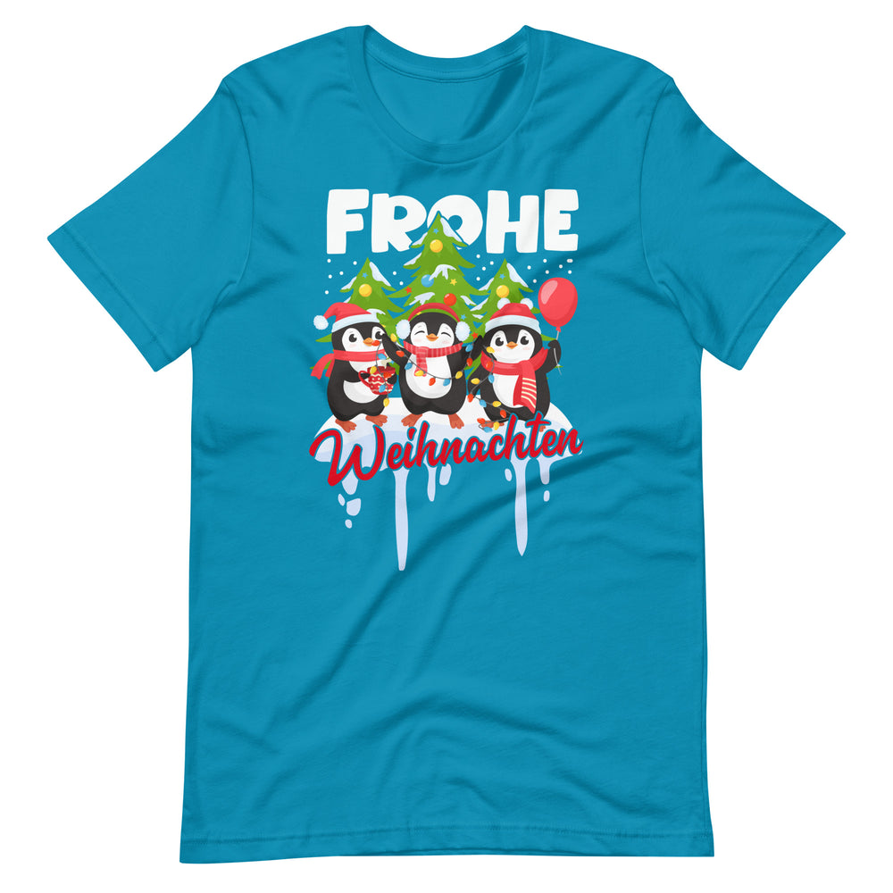 Frohe Weihnachten! Lustige Pinguine - Fröhliches Weihnachtsshirt