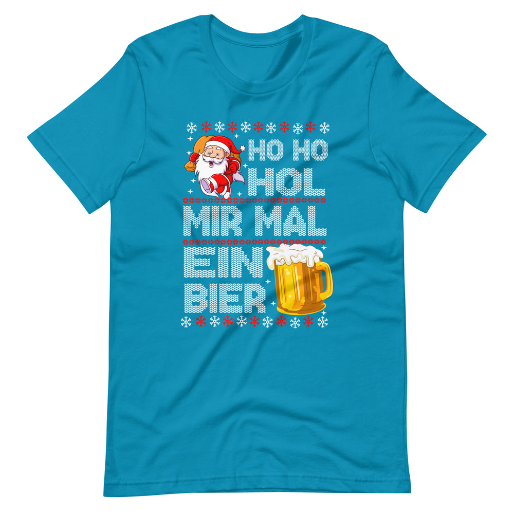 HO HO HOL Mir mal ein Bier! Funny Weihnachten T-Shirt