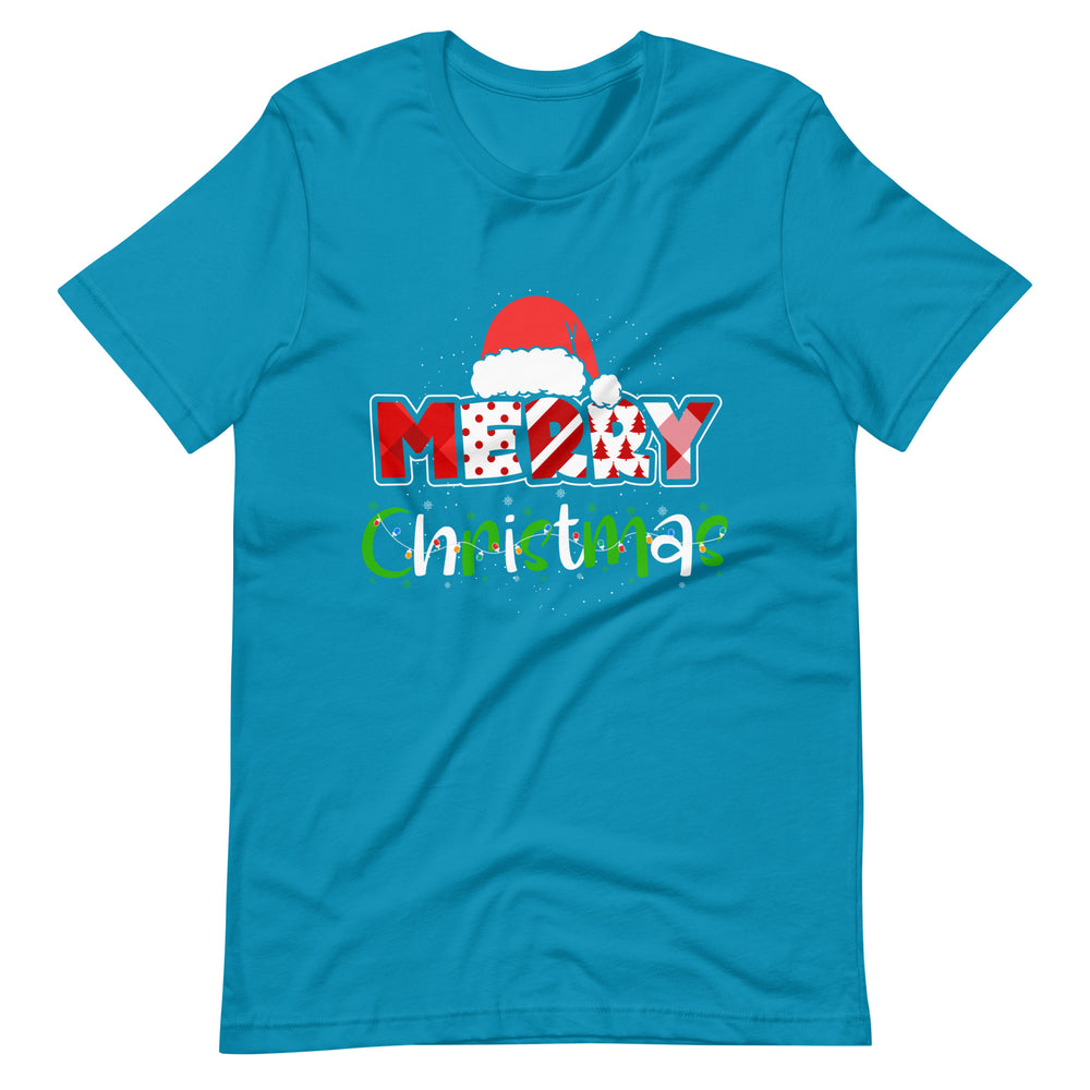 Merry Christmas Slogan - Frohe Weihnachten T-Shirt