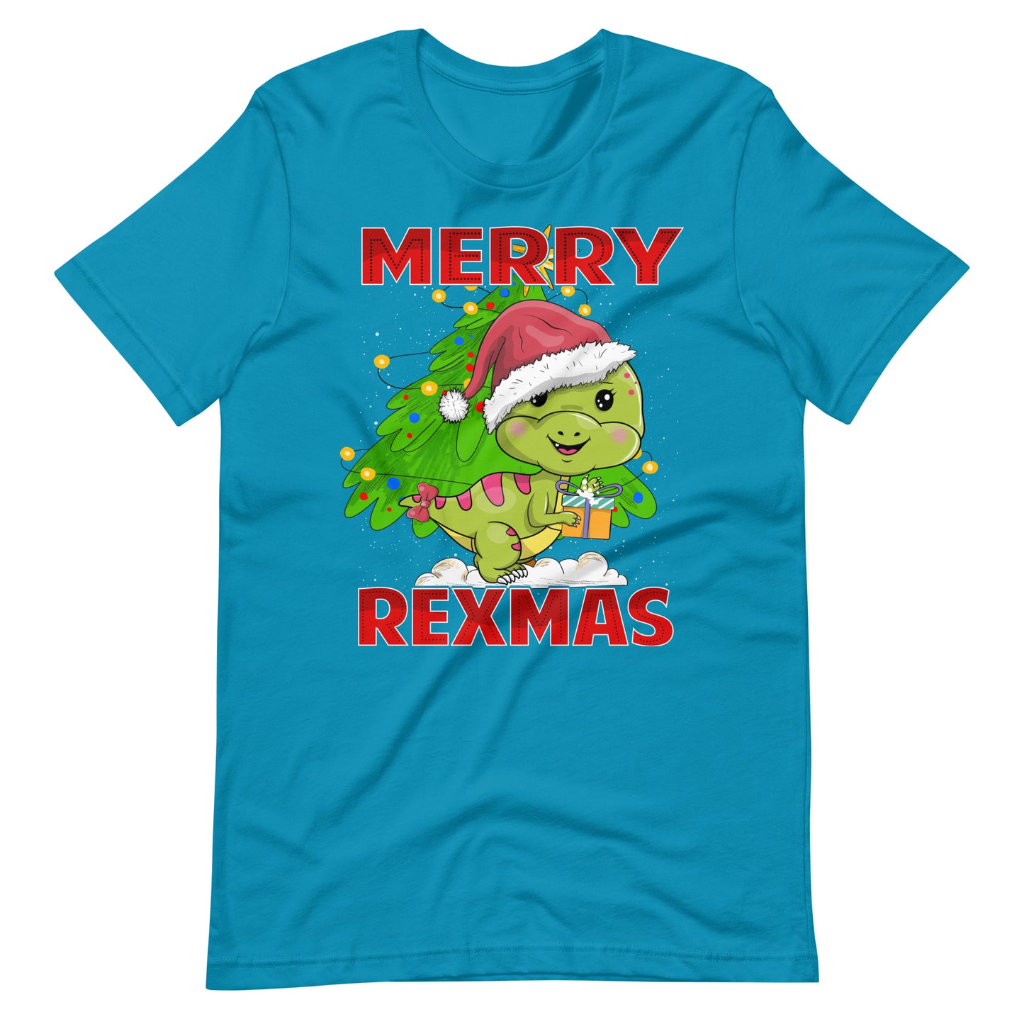 Merry REXMAS - Lustiges Weihnachtsdesign T-Shirt