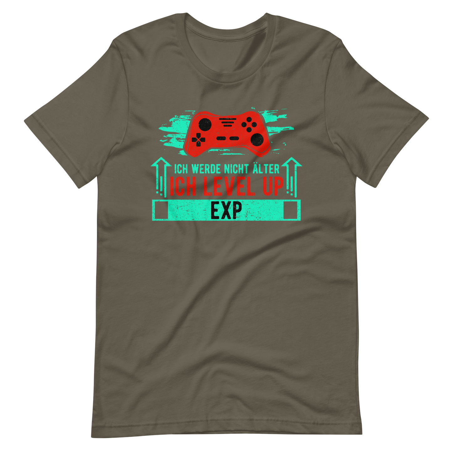 Ich werde nicht älter, ich level up! - Gamer T-Shirt